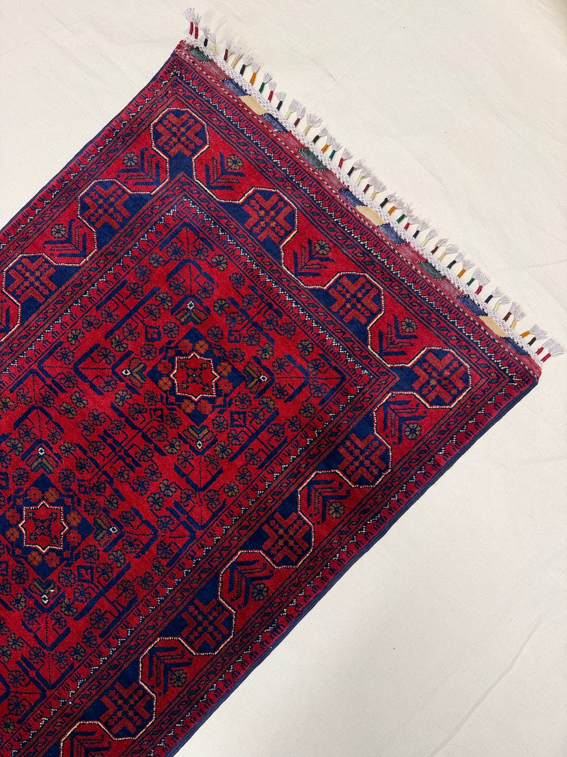Kırmızı Hamyab El Dokuma Yün Yolluk — Detay