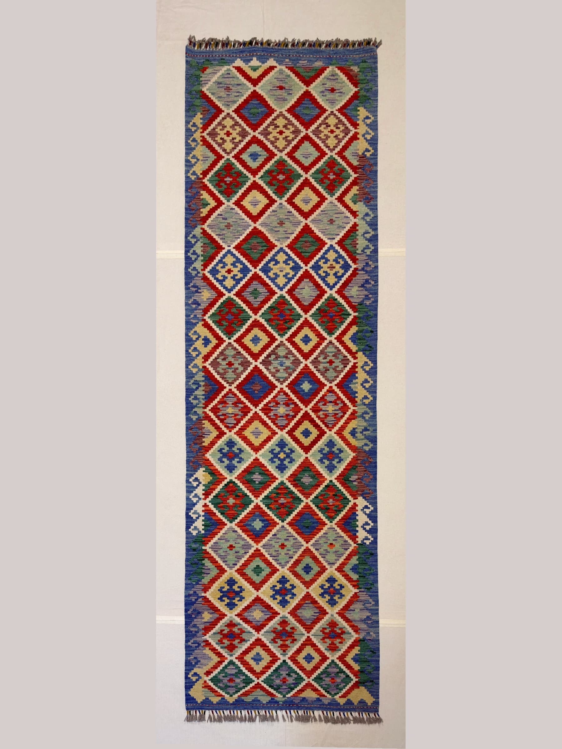 Kırmızı Yün Kilim