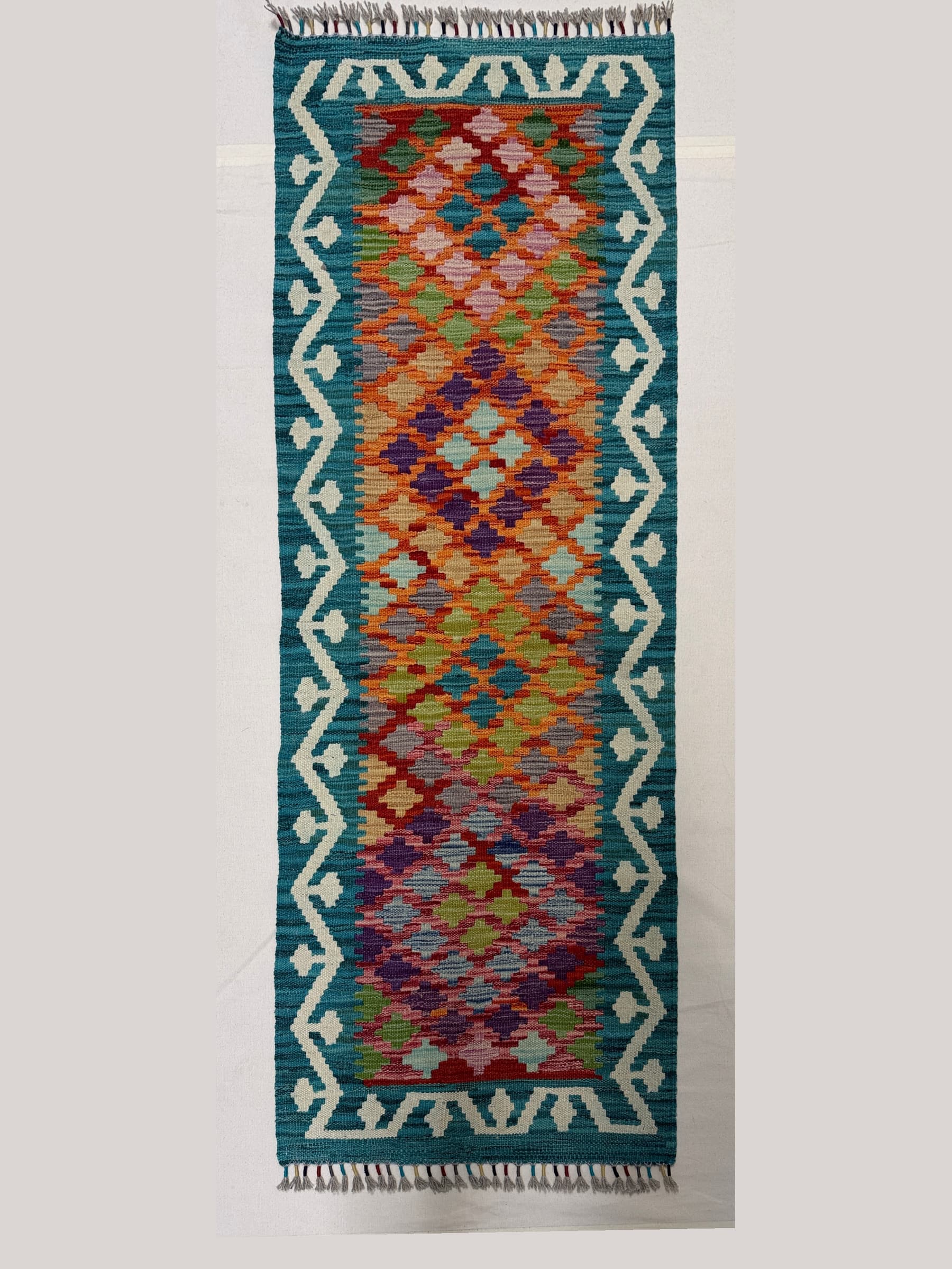Red Wool Kilim