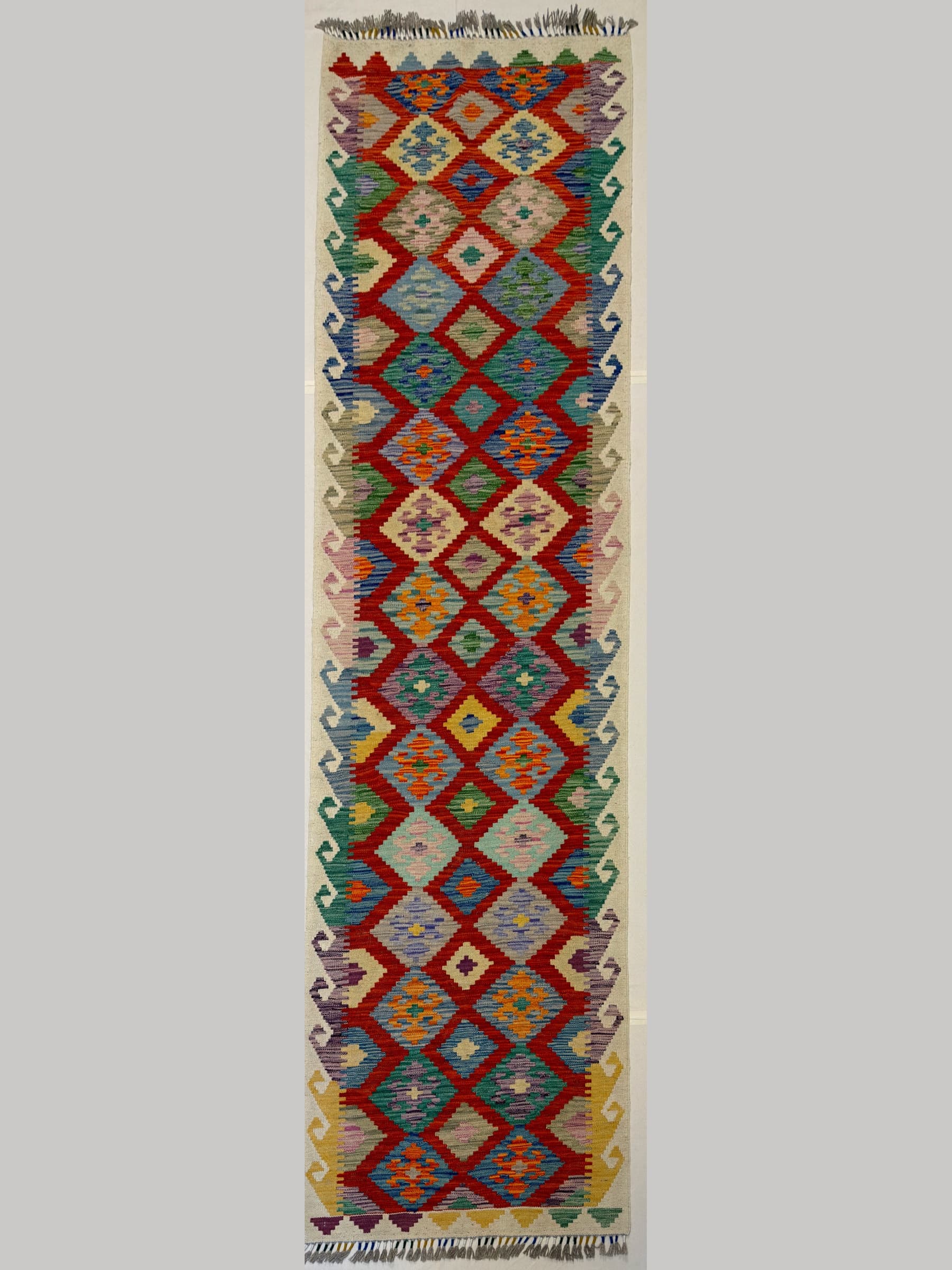 Red Wool Kilim
