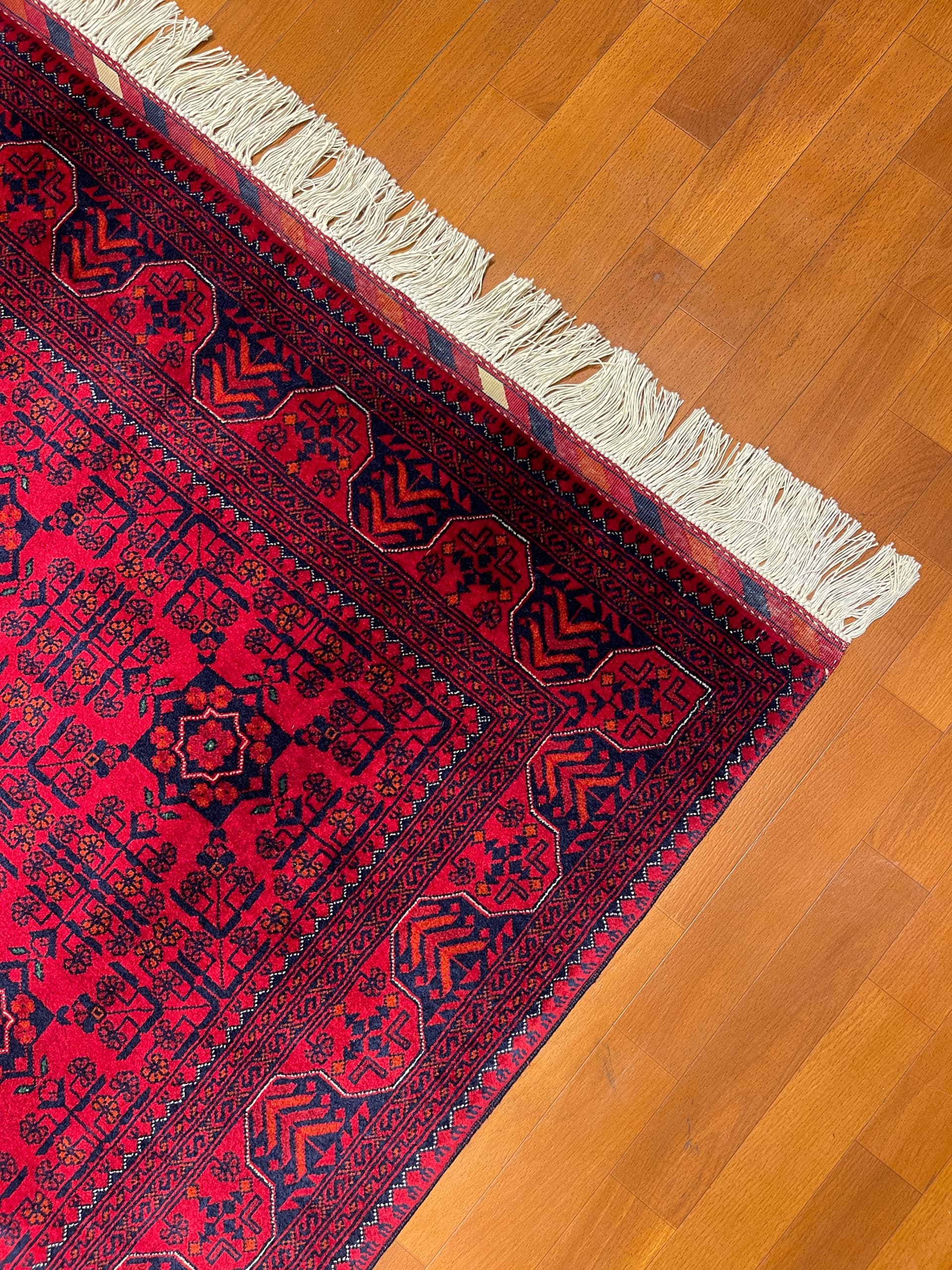 Kırmızı Bilecik El Dokuma Yün Halı — Detay