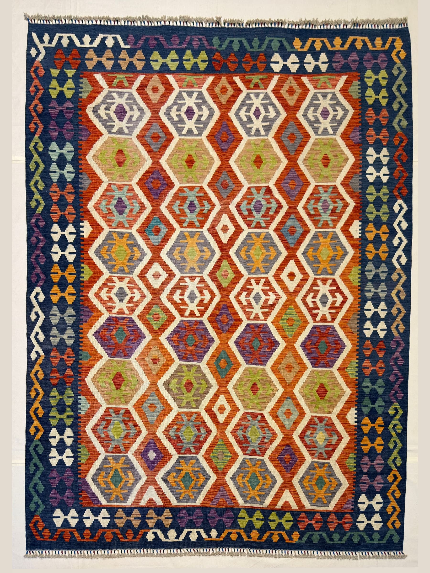 Kiremit Yün Kilim