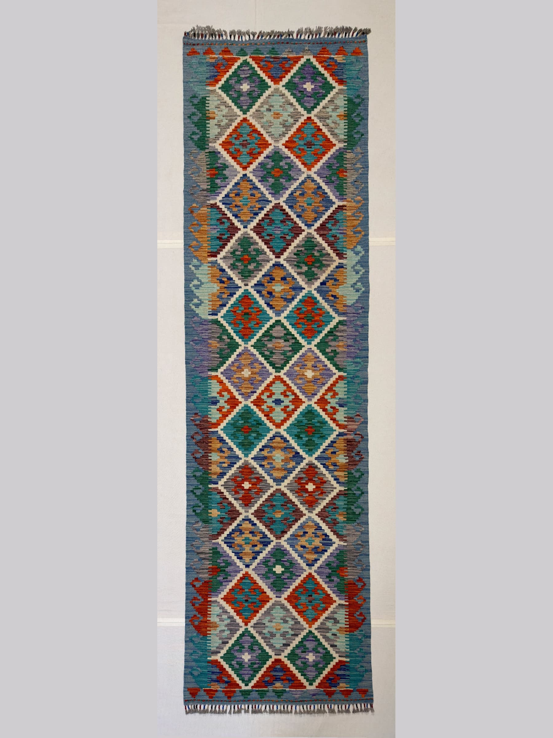 Navy Wool Kilim