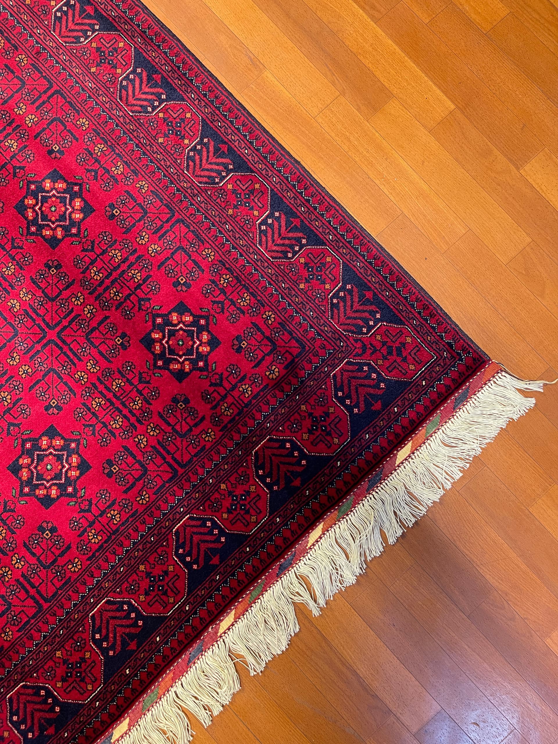 Kırmızı Bilecik El Dokuma Yün Halı — Detay