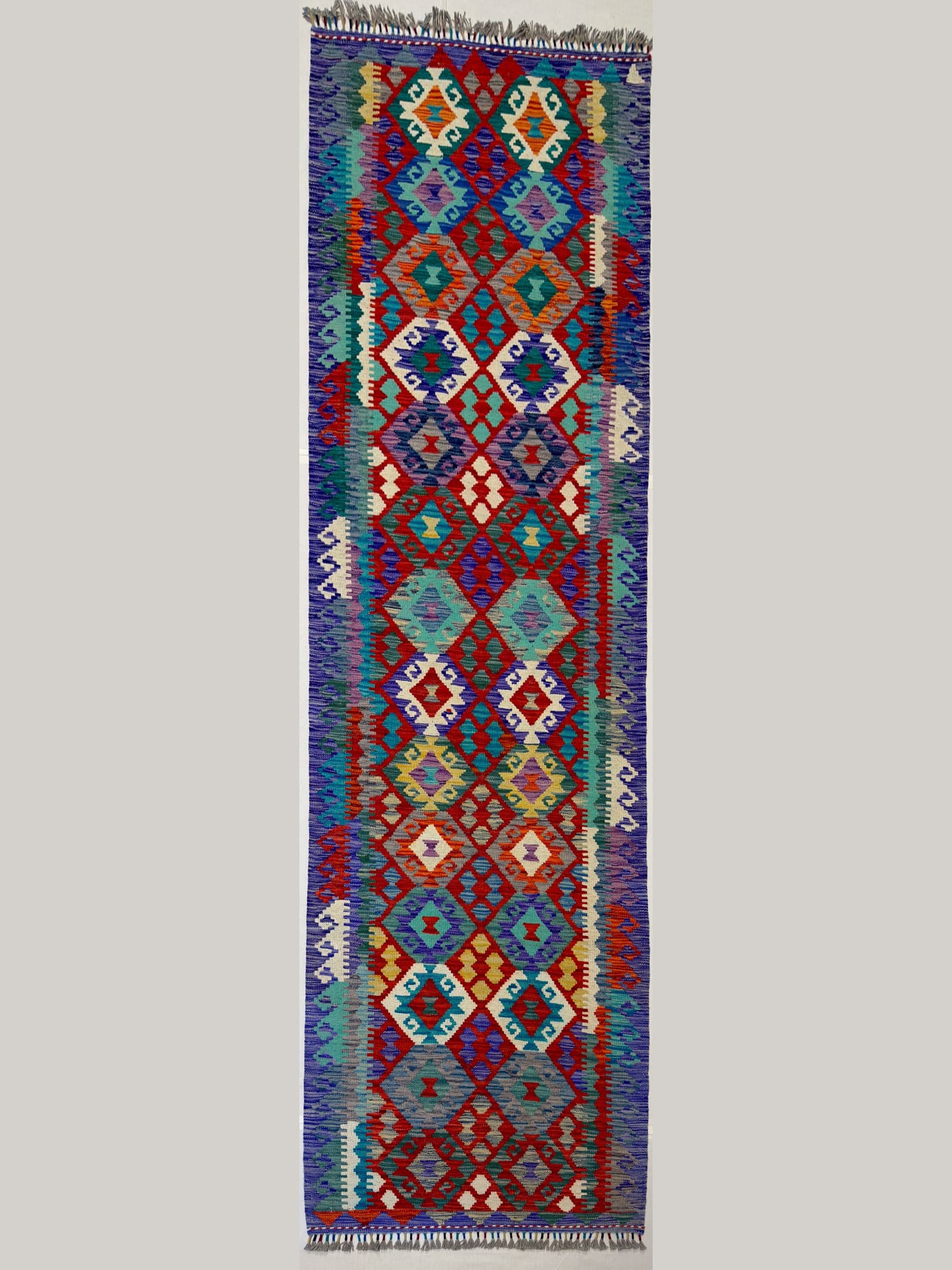 Kırmızı Yün Kilim