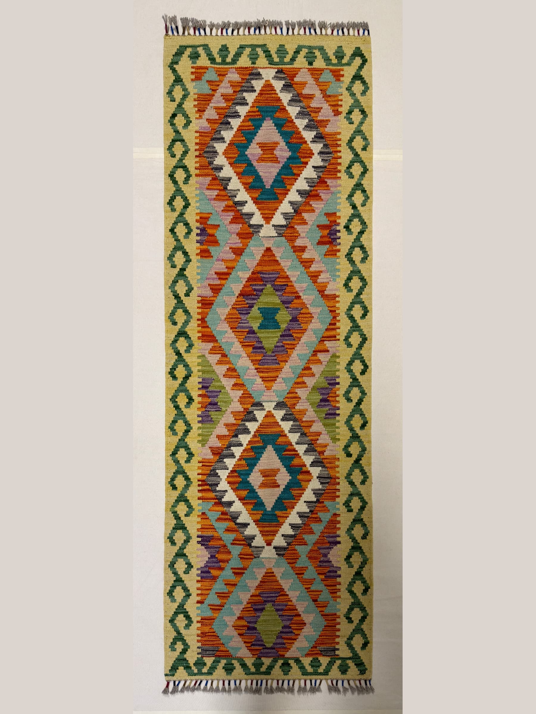 Gold Wool Kilim