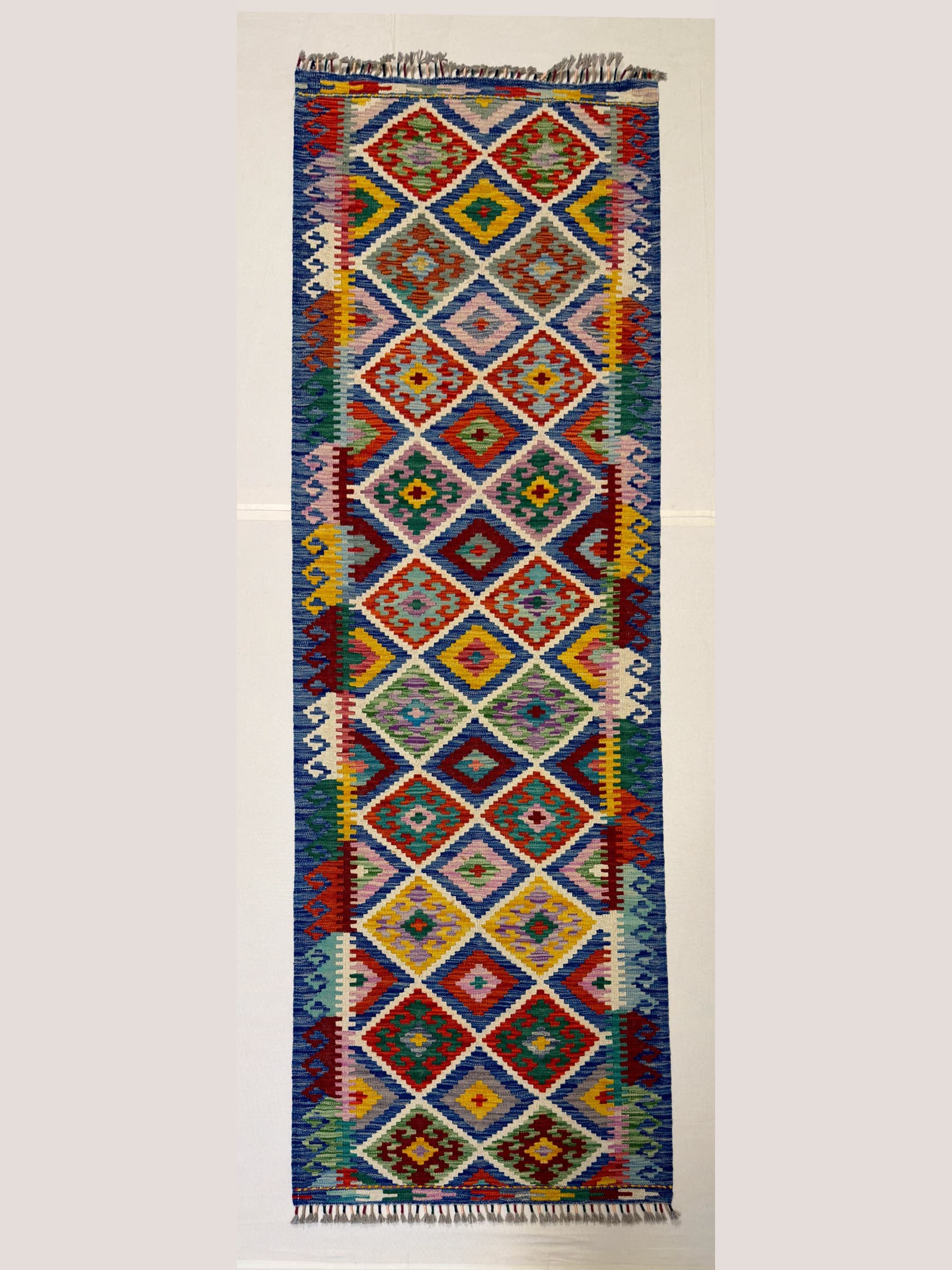 Navy Wool Kilim